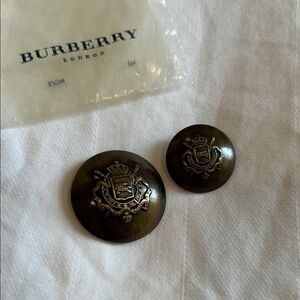 Burberry Crest Buttons